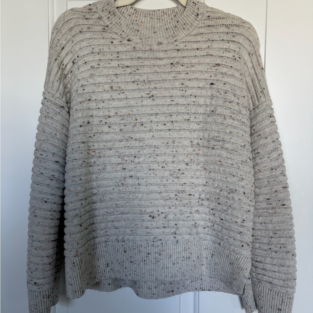 Madewell Speckled Knit Turtleneck Sweater